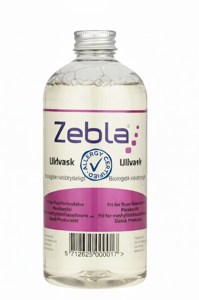 Zebla Uldvask Uden Lanolin - Allergy Certified